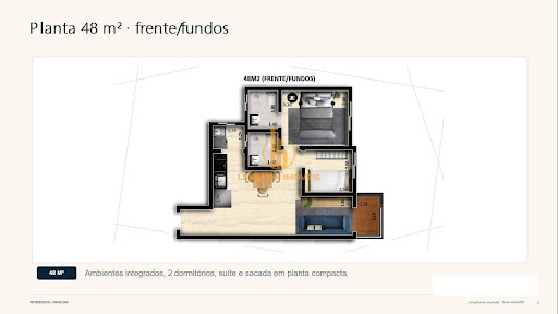 Apartamento à Venda em Vila Palmares, Santo André | 48m²