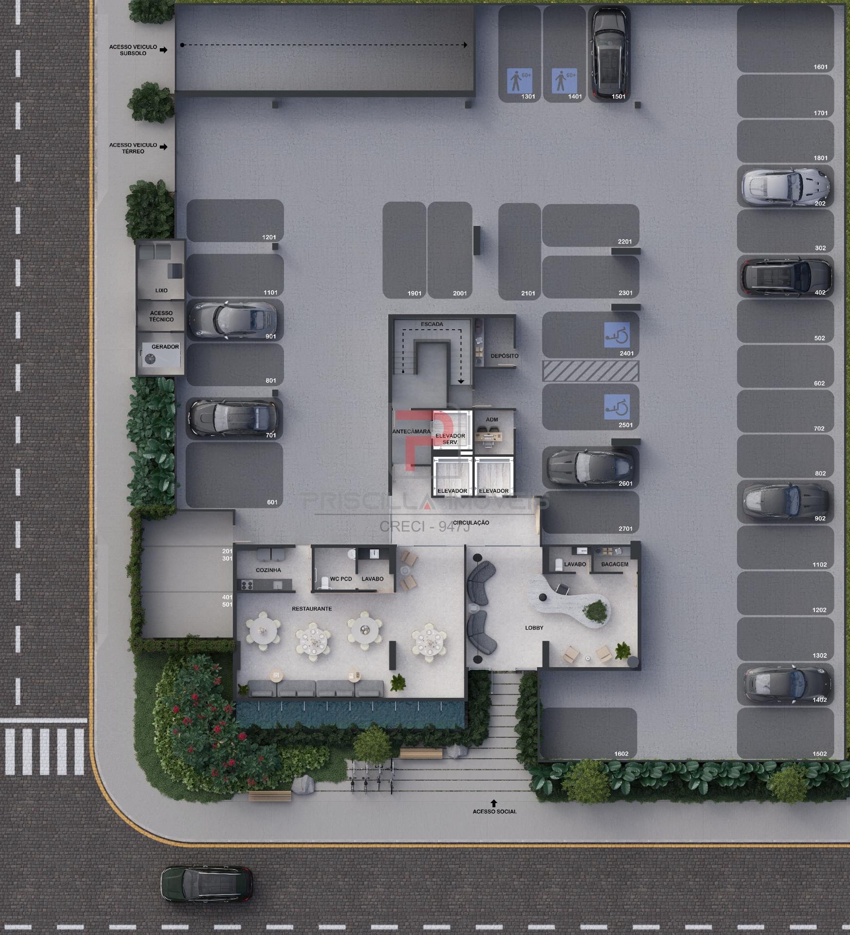 Apartamento à venda com 2 quartos, 1 suíte e 58m² no Altiplano Cabo Branco, João Pessoa (PB) — foto 18 de 20