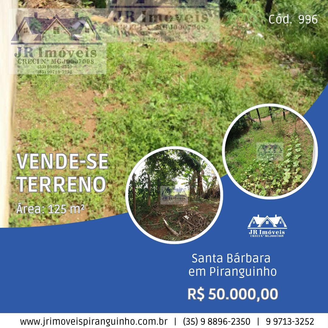 Terreno à venda com 125m² de terreno no Santa Barbara, Piranguinho (MG) — foto 6 de 6