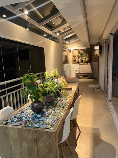 Apartamento Cobertura com 3 suítes,  conceito aberto, piscina privativa em Vila Oliveira  -  Mogi das Cruzes