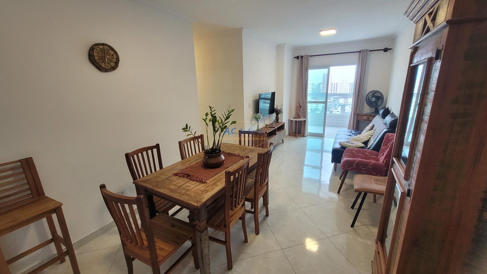 Apartamento à venda com 3 quartos, 3 banheiros, 2 vagas e 101m² no Vila Assuncao, Praia Grande — foto principal