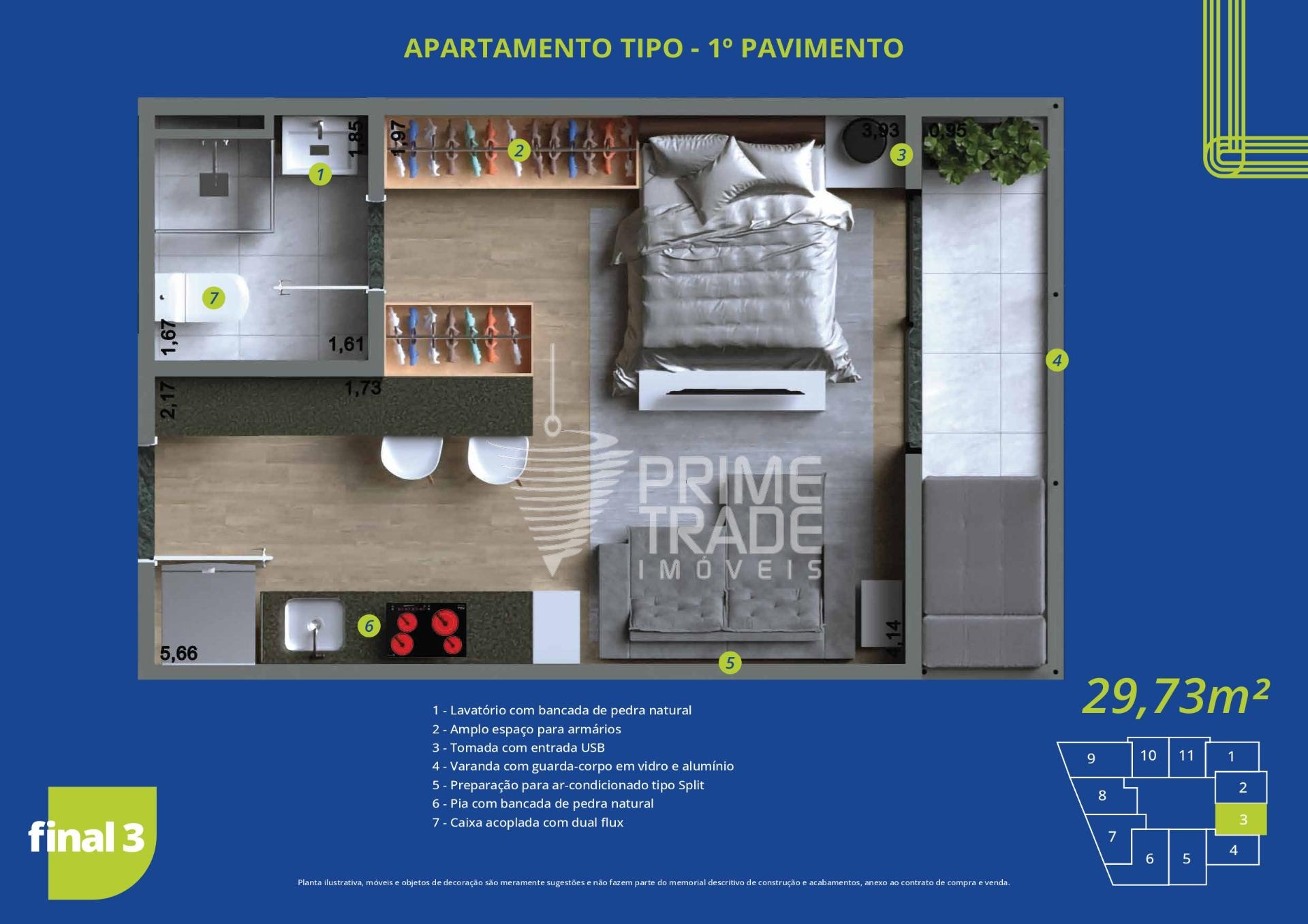 Studio à venda com 1 quarto, 1 banheiro e 30m² no Encruzilhada, Santos (SP) — foto 20 de 30