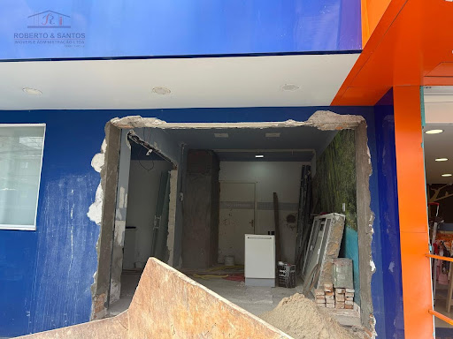 Entrada sendo terminada