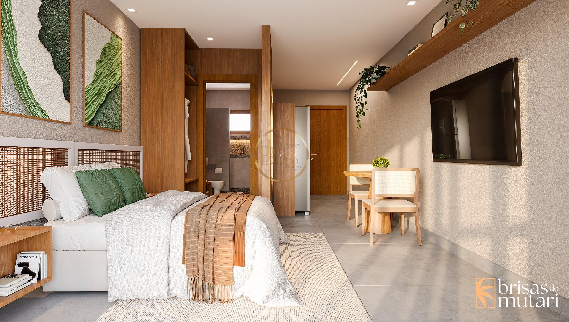 Studio à venda com 1 suíte, 1 vaga e 40m² no Praia dos Lenções, Santa Cruz Cabrália (BA) — foto 10 de 11