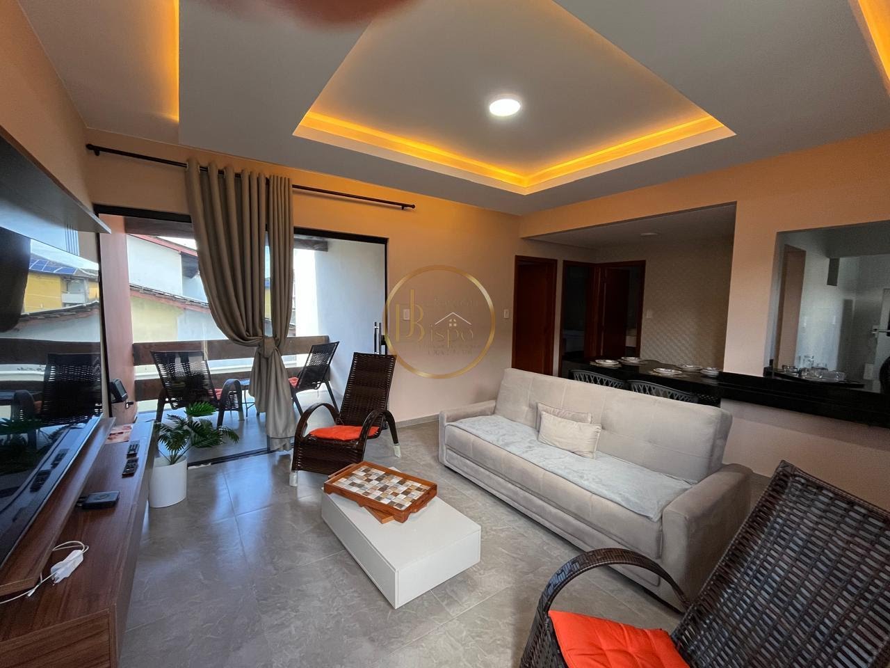Apartamento à venda com 2 quartos, 2 banheiros, 1 vaga e 80m² no Praia de Taperapuã, Porto Seguro — foto principal