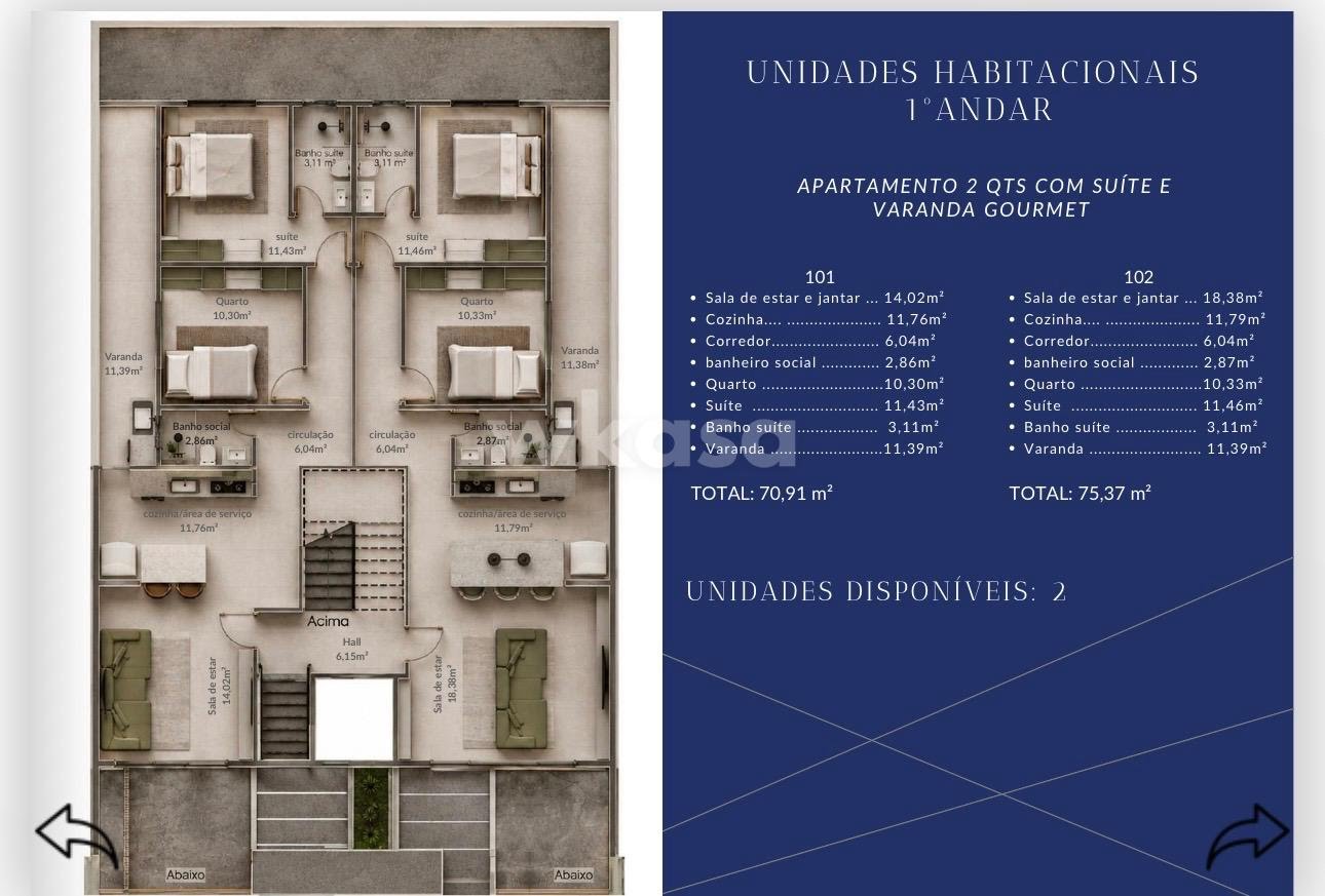Apartamento à venda com 2 quartos, 1 suíte, 1 vaga e 75m² no Iriri, Anchieta (ES) — foto 11 de 12