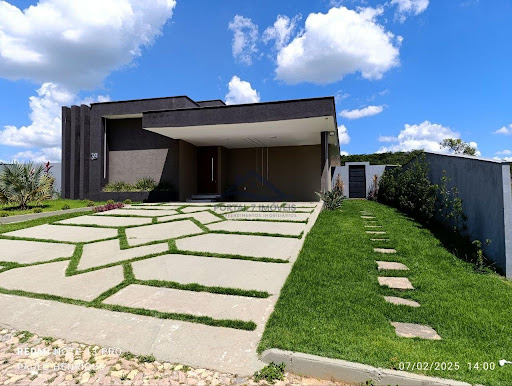 Casa Moderna de Alto Padrão em Condomínio Residencial Reserva dos Lagos  -  Inhaúma
