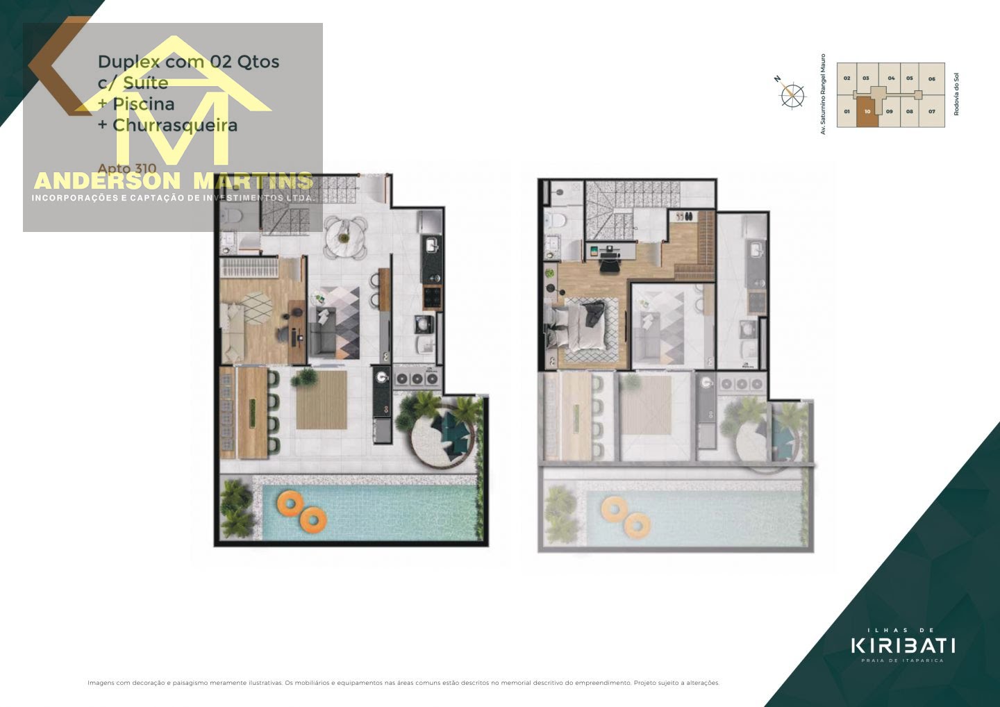 Apartamento à venda com 1 quarto, 1 banheiro, 1 vaga e 39m² no Praia de Itaparica, Vila Velha (ES) — foto 20 de 20