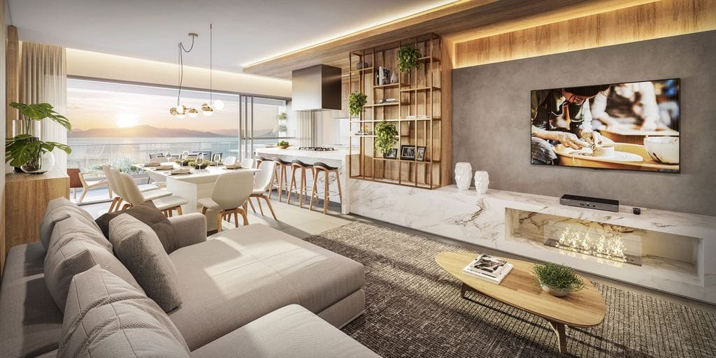Apartamento de 165 m² com 3 quartos no Miragio Cacupé, Cacupé