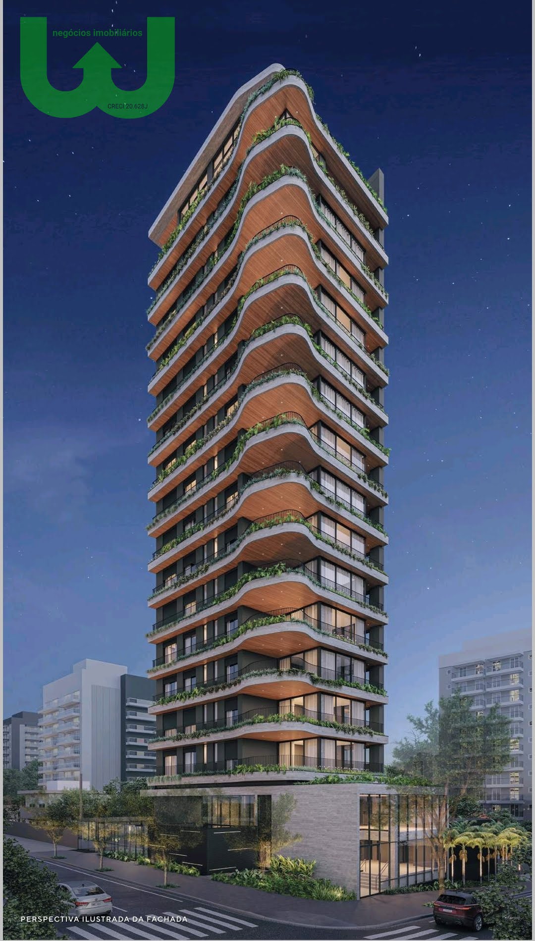 Fachada alta arquitetura Aflalo | Gasperini 