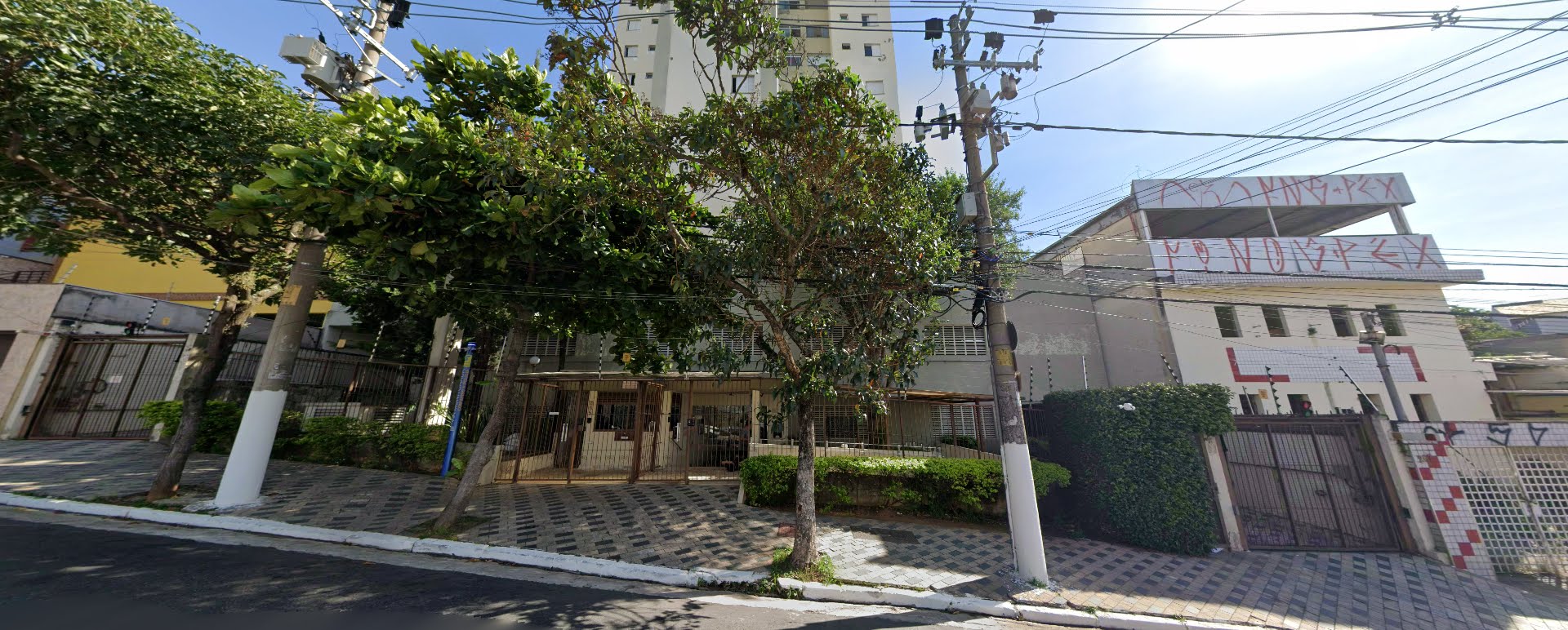 Fachada do condomínio 
