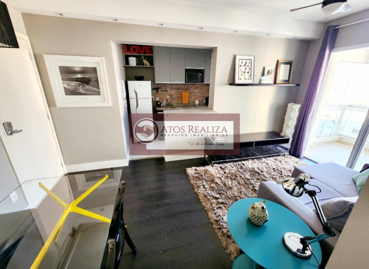 Apartamento para alugar com 1 quarto, 1 banheiro, 1 vaga e 46m² no Jardim Santo Amaro, São Paulo (SP) — foto 3 de 9