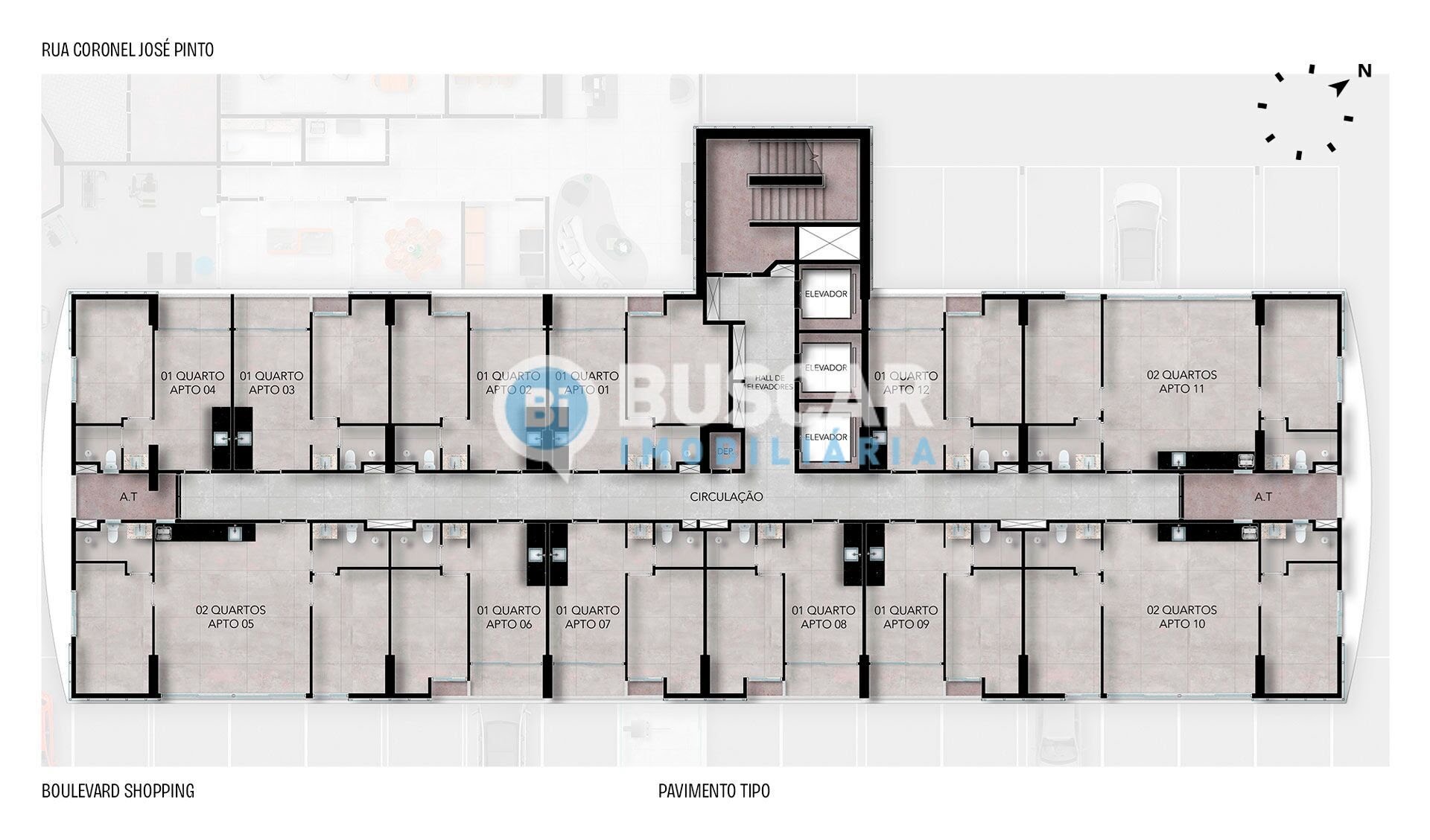 Apartamento à venda com 2 quartos, 2 suítes, 1 vaga e 60m² no São João, Feira de Santana (BA) — foto 2 de 5