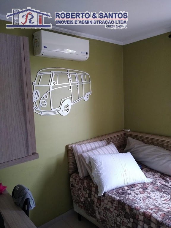 quarto com ar condicionado