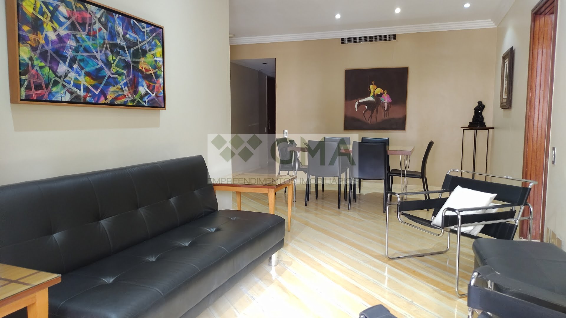 Sala de estar (vista pela varanda)