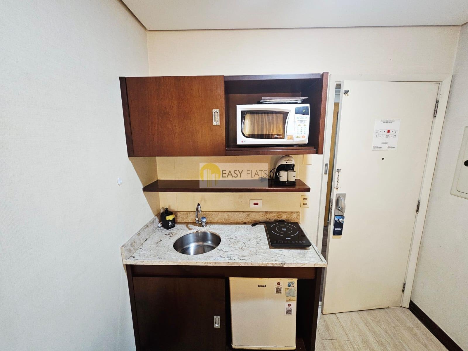 Apartamento para alugar com 1 quarto, 1 suíte, 1 vaga e 28m² no Chácara Santo Antônio, São Paulo (SP) — foto 11 de 21