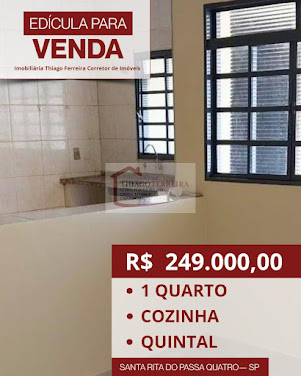 Casa em Cel Victor Meirelles  -  Santa Rita do Passa Quatro