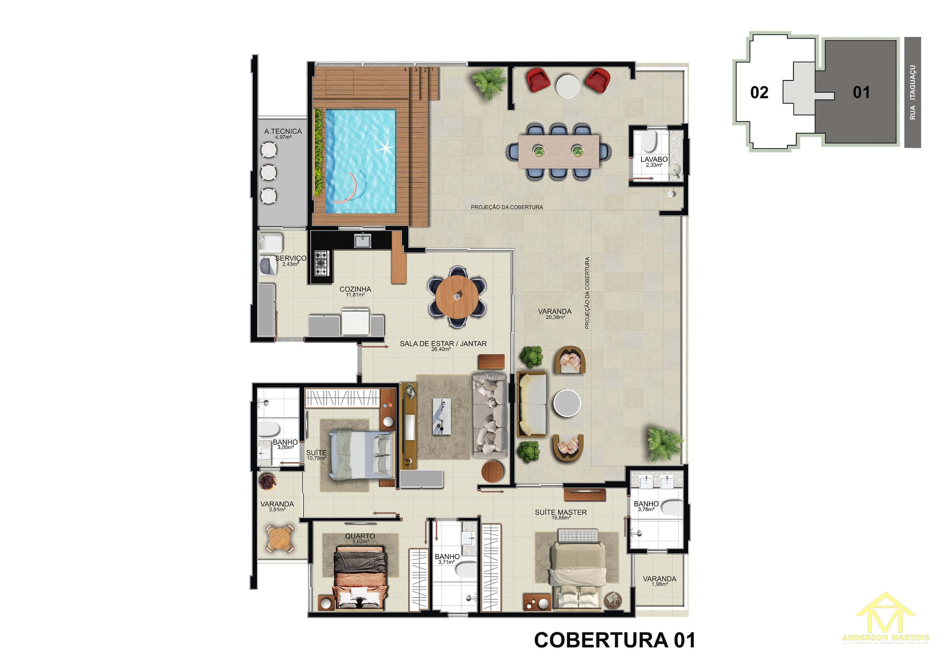 Apartamento à venda com 3 quartos, 1 banheiro, 2 vagas e 105m² no Praia de Itaparica, Vila Velha (ES) — foto 13 de 20
