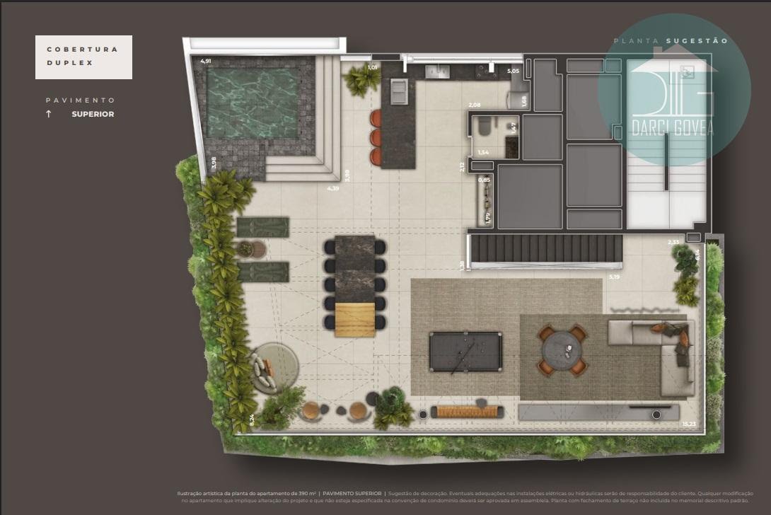 Apartamento à venda com 3 quartos, 3 suítes, 4 vagas e 390m² no Itaim Bibi, São Paulo (SP) — foto 25 de 25