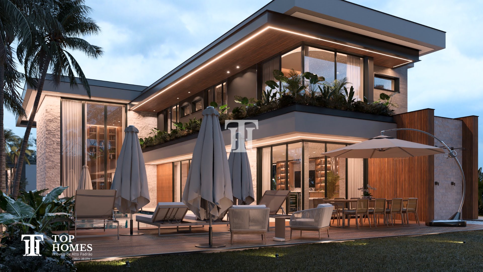 Casa de alto padrão à venda no condomínio Portal Japy Golf em Jundiaí/SP