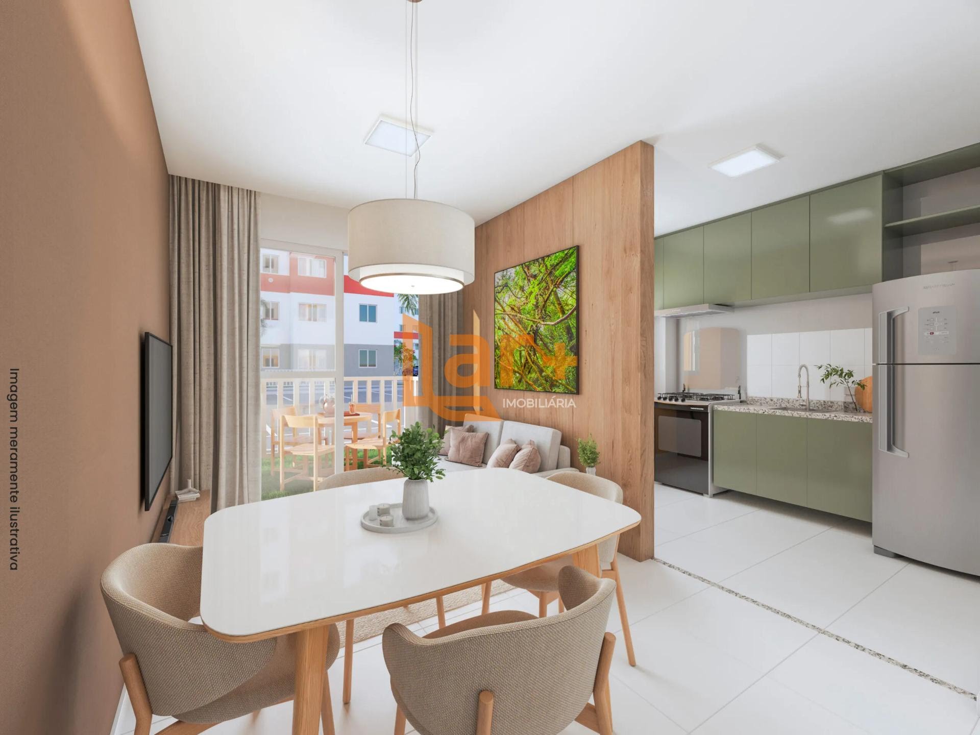 Apartamento à venda com 2 quartos, 1 banheiro, 1 vaga e 44m² no Costa Paradiso, Barra dos Coqueiros (SE) — foto 5 de 25