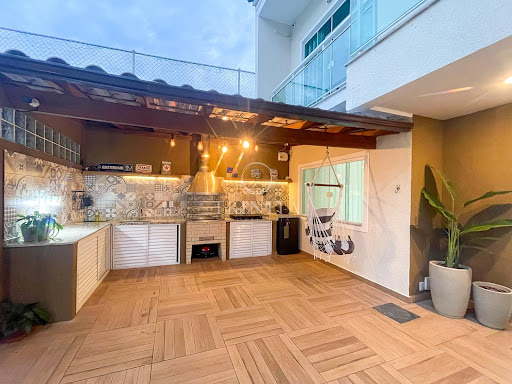 Área Gourmet - Top Village - Taquara - Trinità Imobiliária