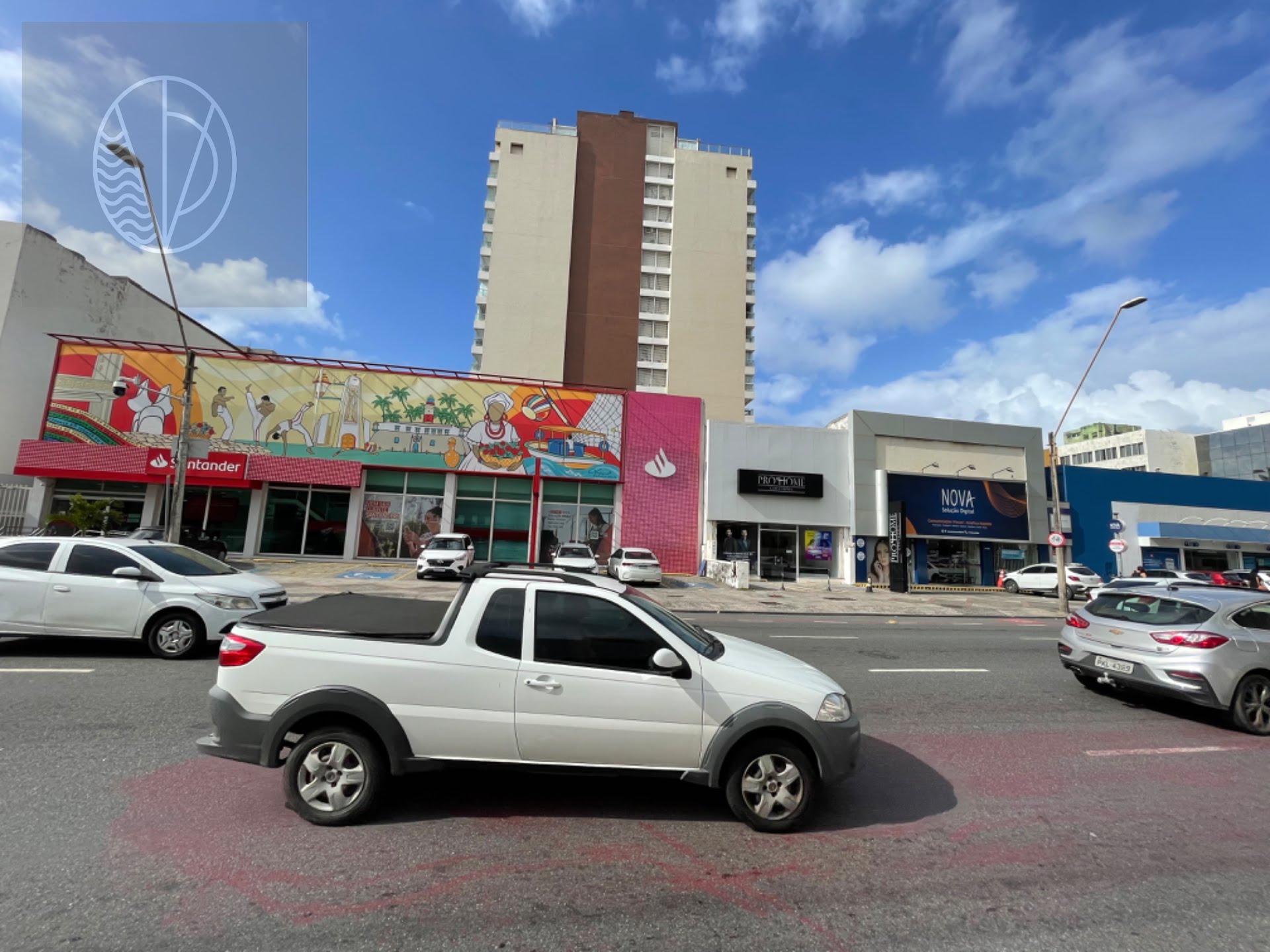 Visão frontal 
