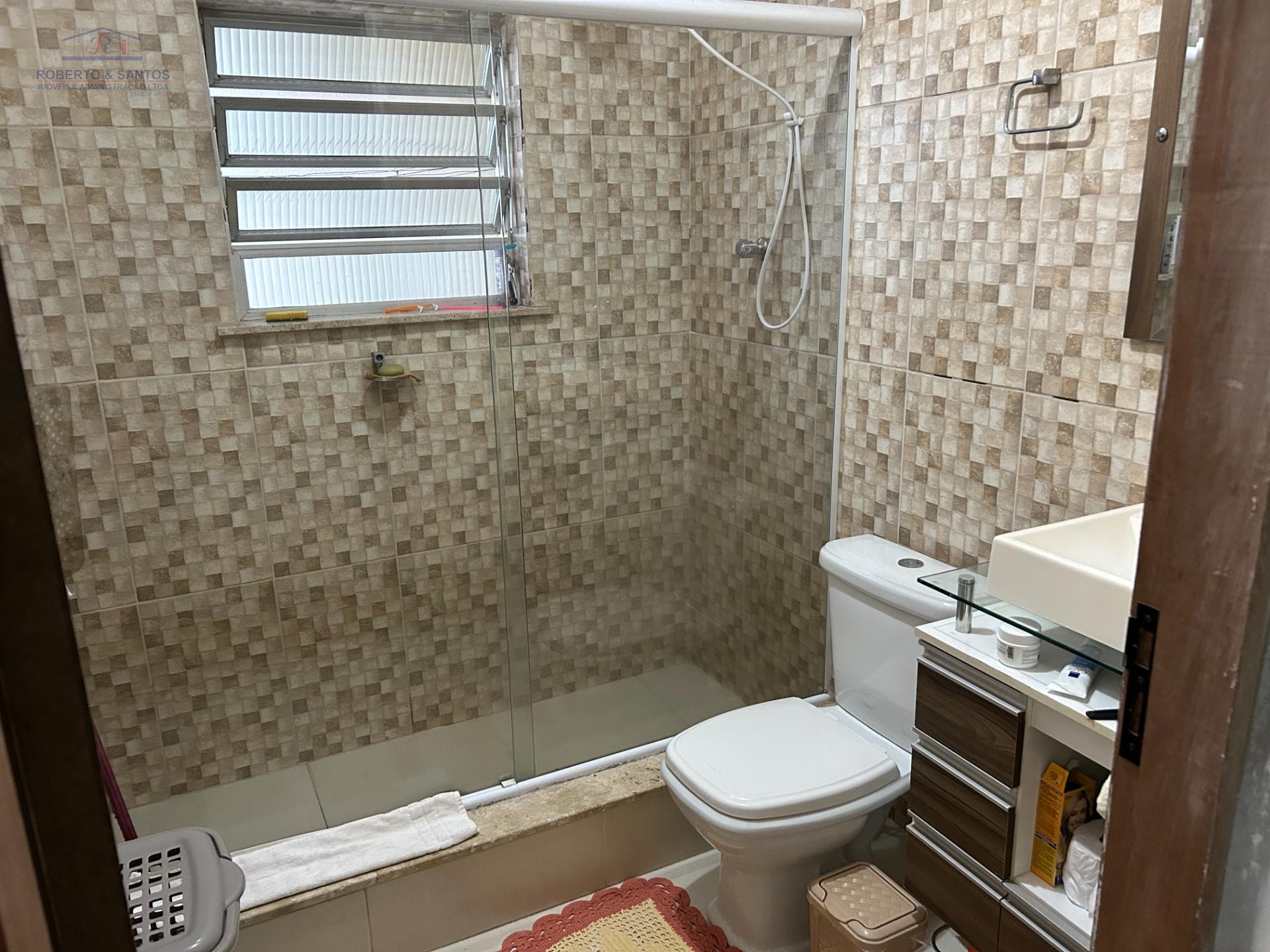 Banheiro social da casa