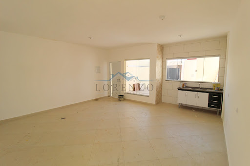 Sala de estar e cozinha