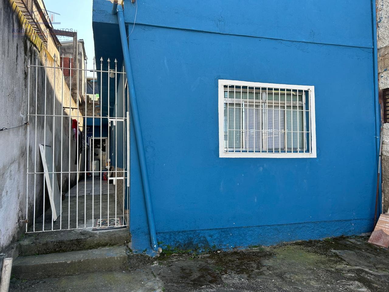 Grade na entrada