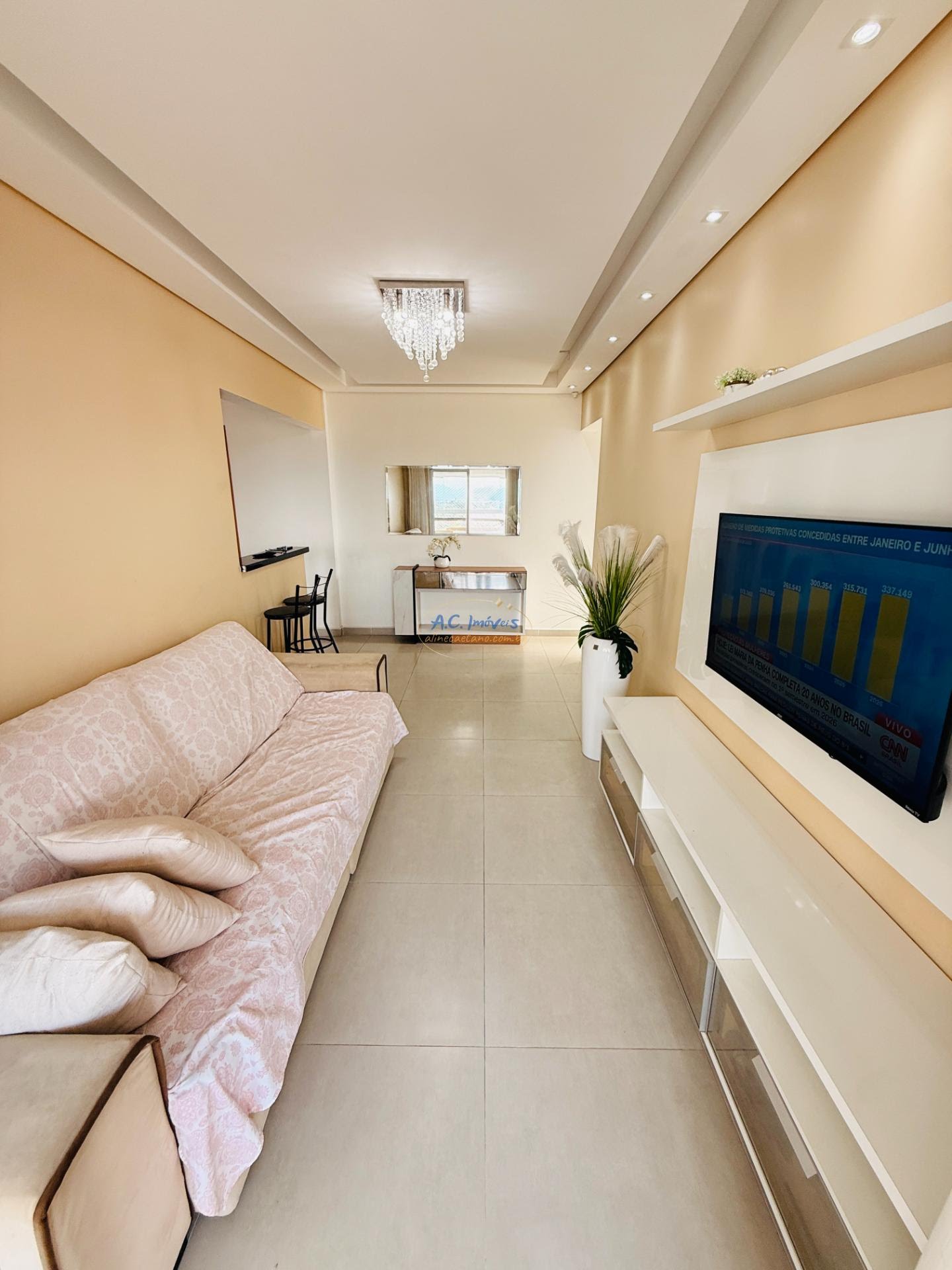 Apartamento à venda com 1 quarto, 1 suíte, 1 vaga e 59m² no Balneario Maracana, Praia Grande (SP) — foto 4 de 30