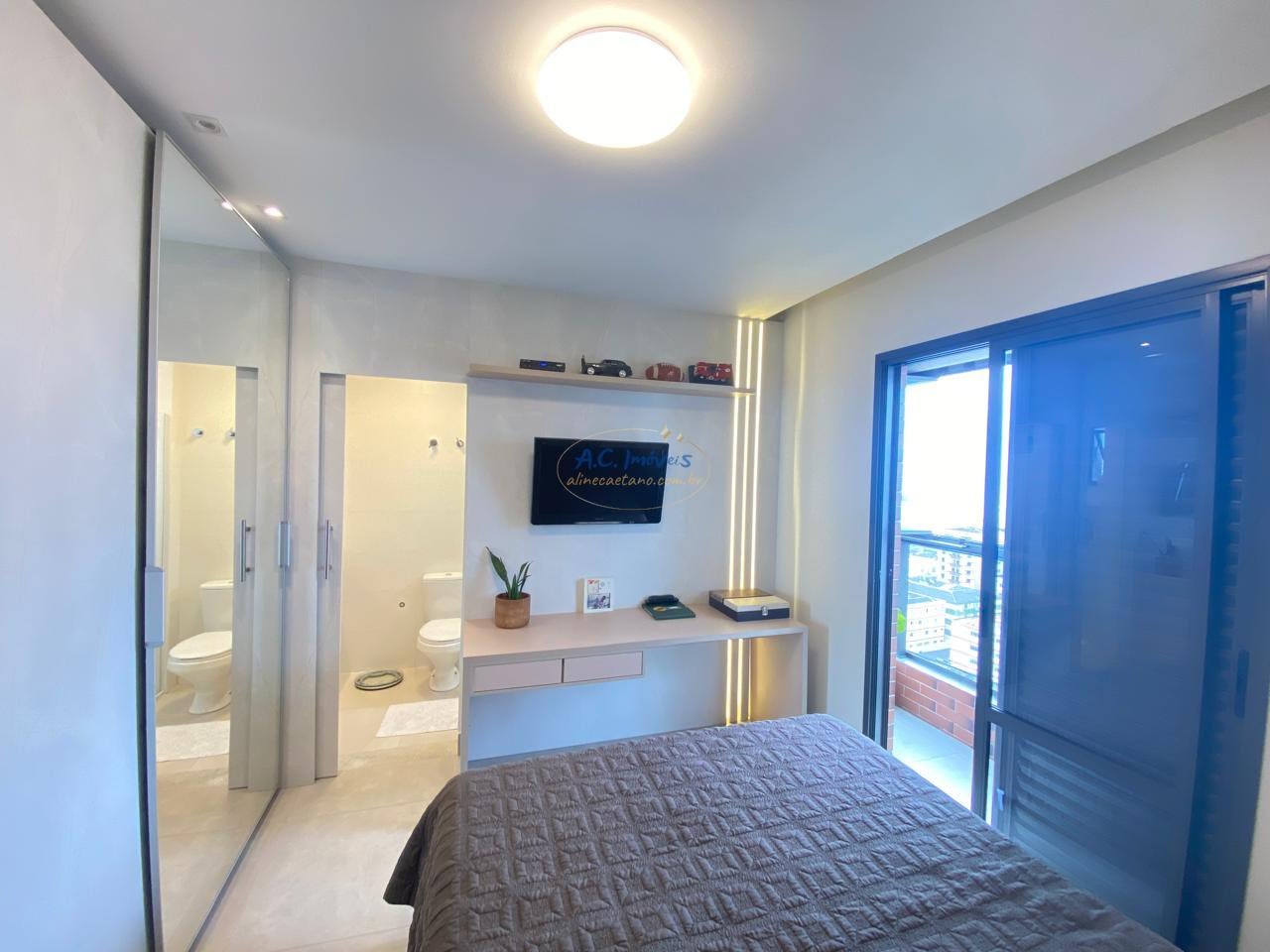 Apartamento à venda com 3 quartos, 3 suítes, 2 vagas e 145m² no Guilhermina, Praia Grande (SP) — foto 16 de 30