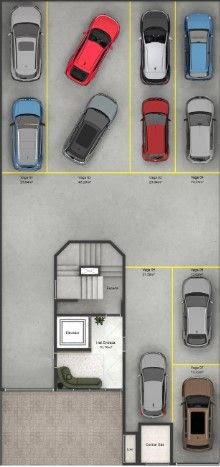 Planta garagem