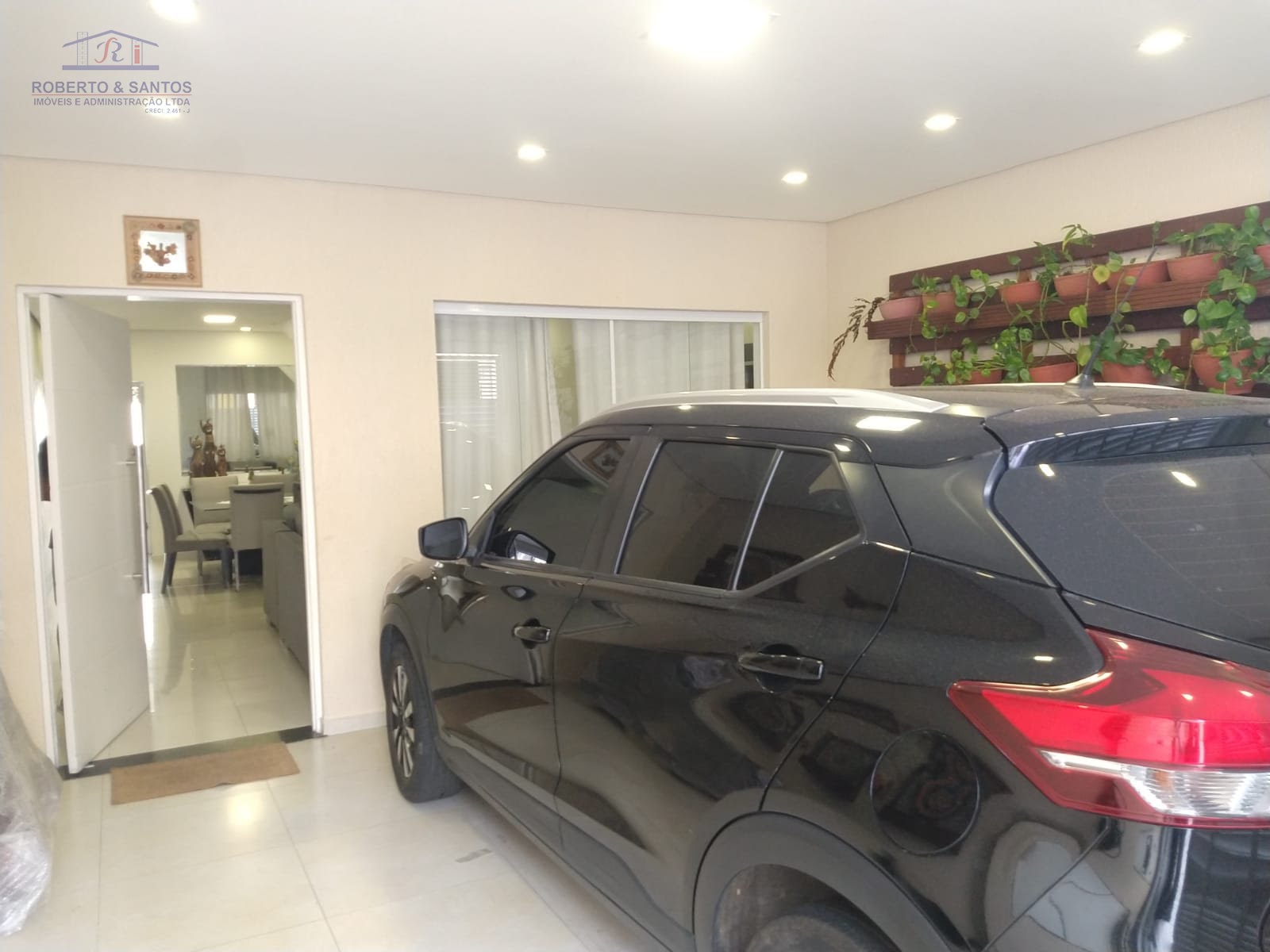 Garagem coberta