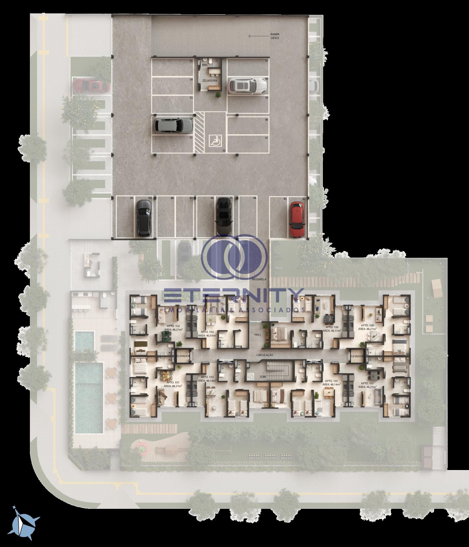 Apartamento à venda com 2 quartos e 1 suíte no Jardim Atlântico, Olinda (PE) — foto 21 de 21