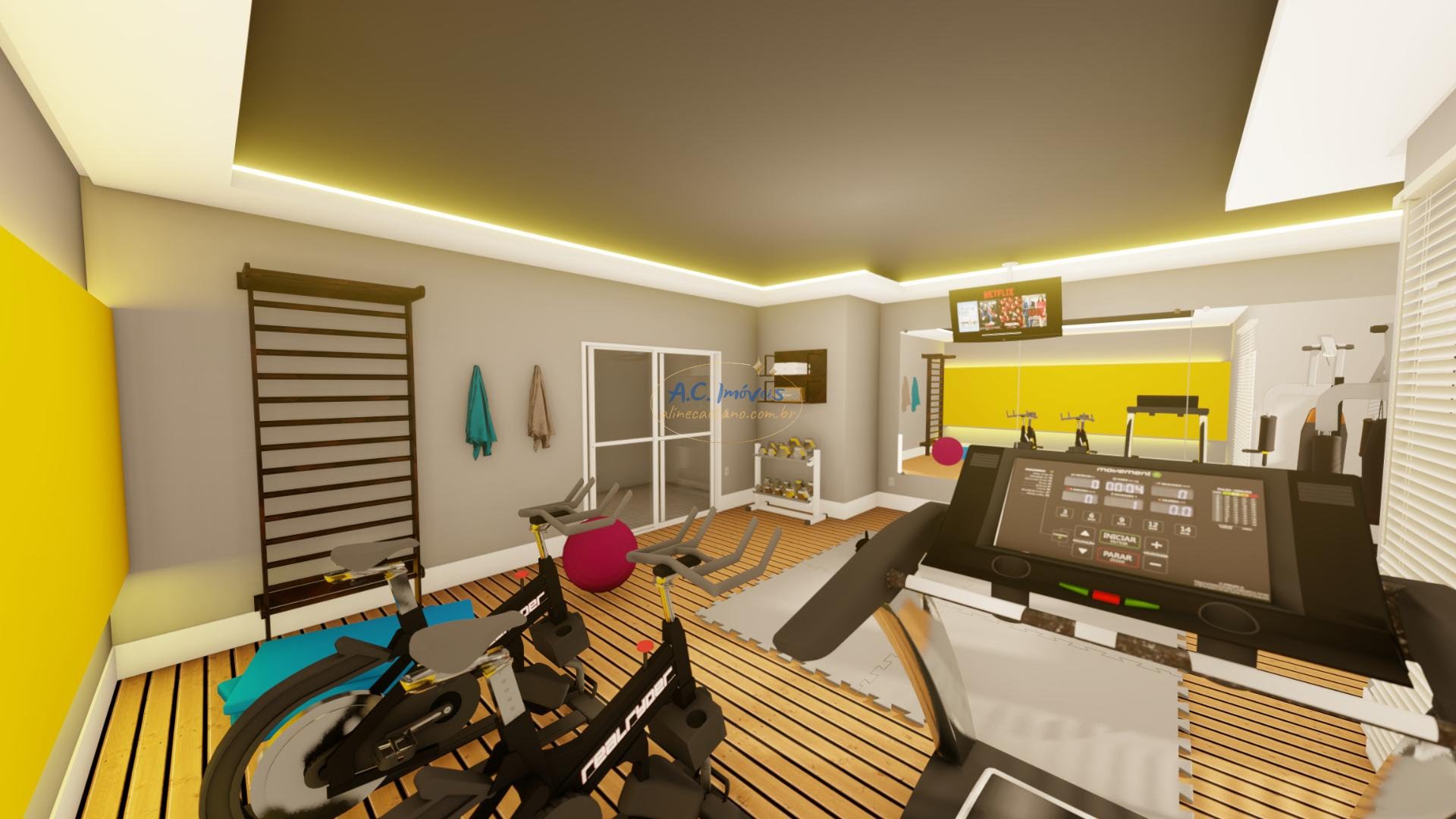 Apartamento à venda com 2 quartos, 1 suíte, 1 vaga e 63m² no Vila Caiçara, Praia Grande (SP) — foto 6 de 8