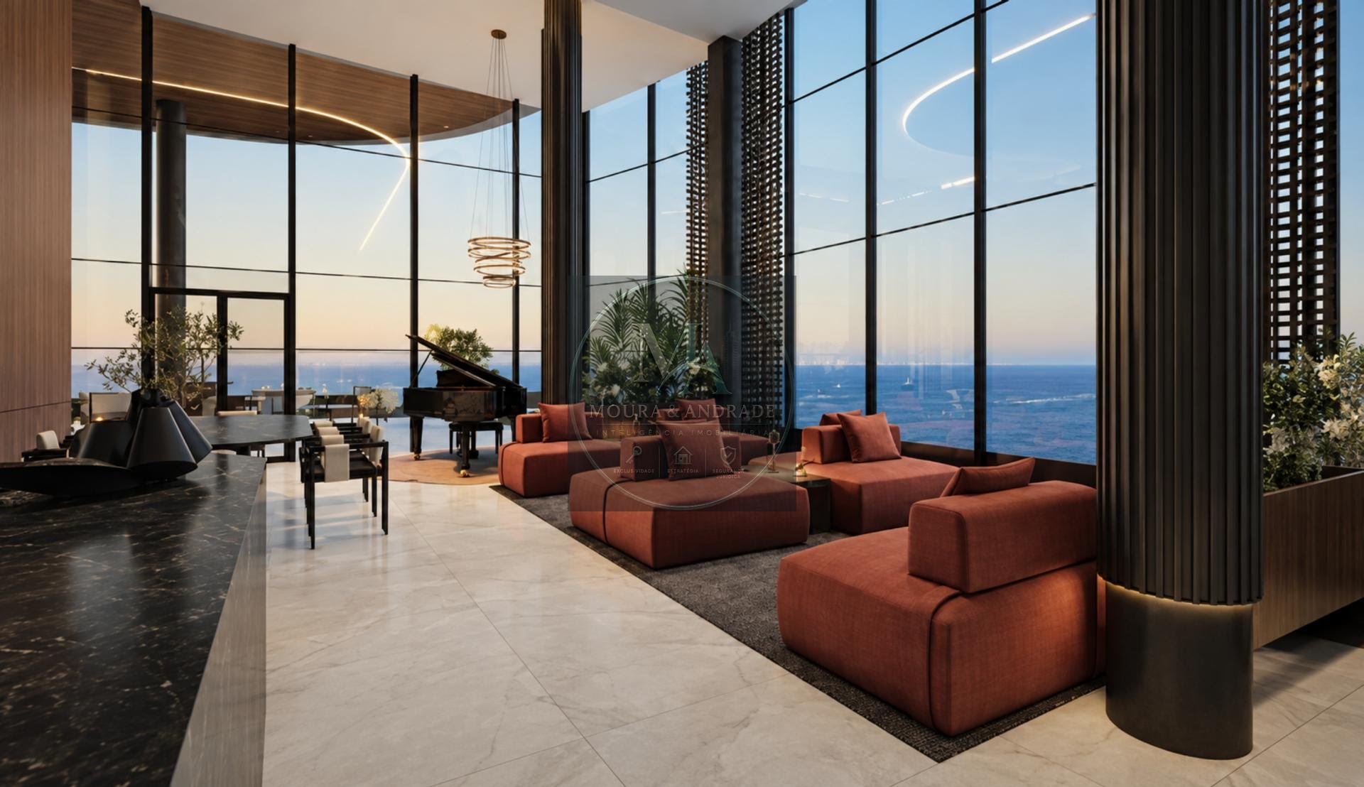 Apartamento à venda com 4 quartos, 3 suítes, 3 vagas e 195m² no Praia de Iracema, Fortaleza (CE) — foto 7 de 8