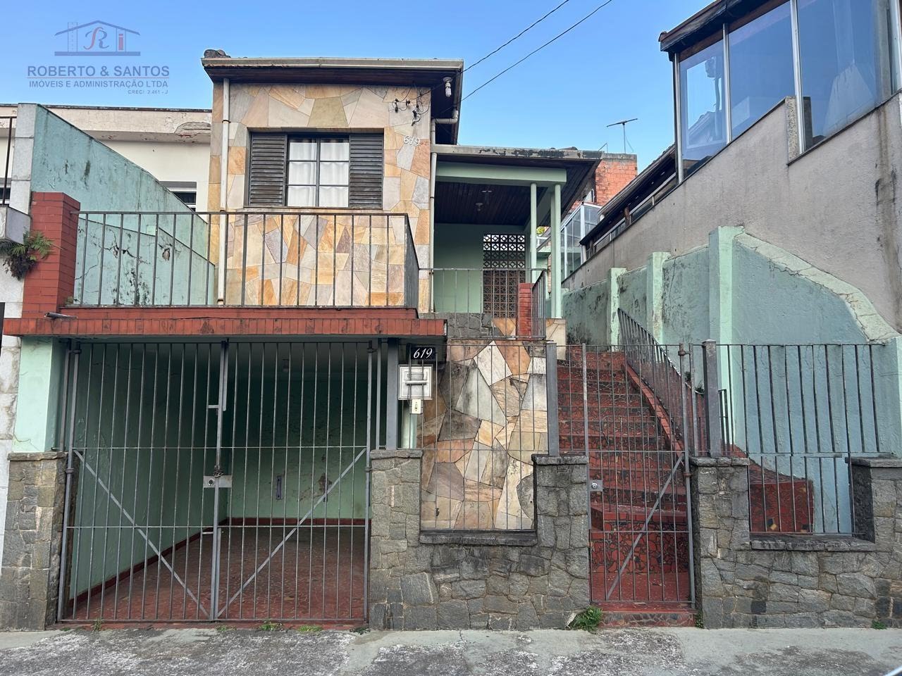 Vistada frente da casa