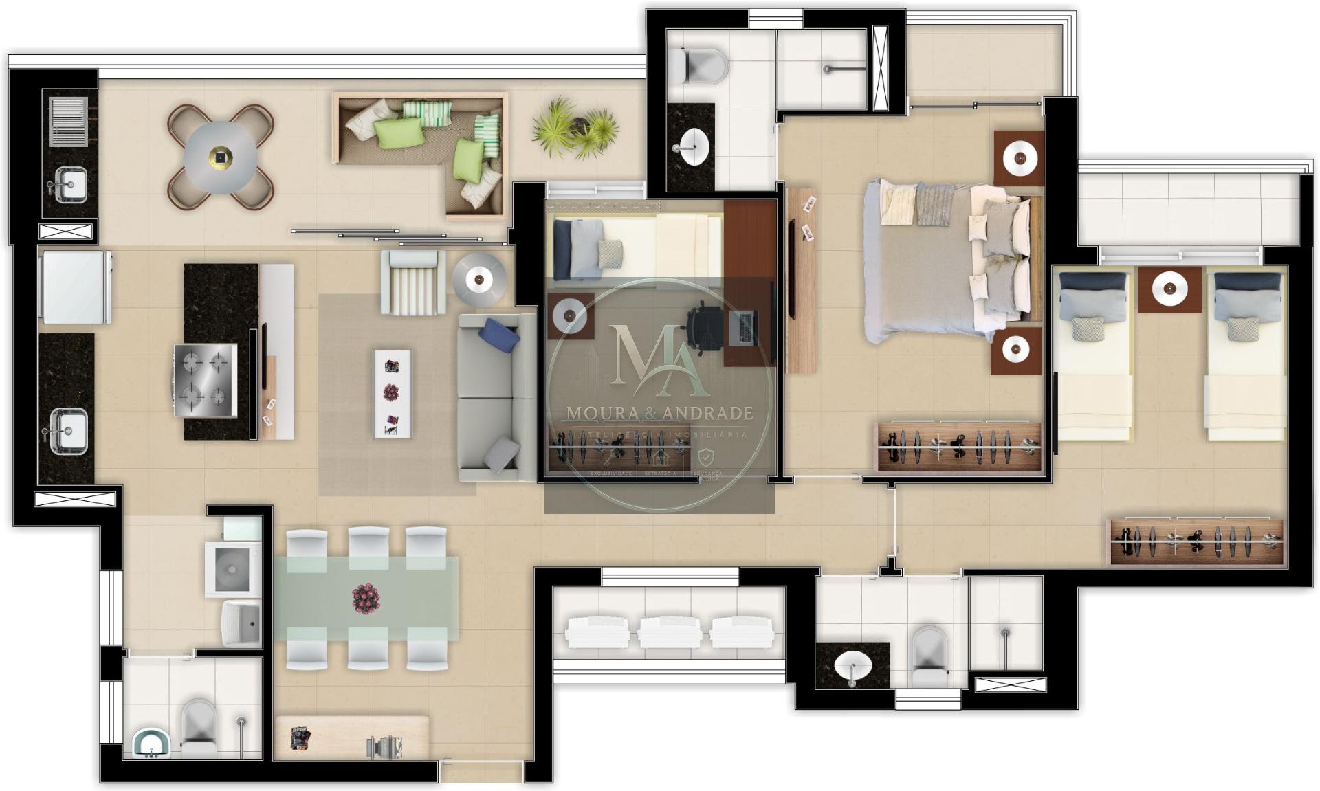 Apartamento à venda com 3 quartos, 2 suítes, 2 vagas e 95m² no Aldeota, Fortaleza (CE) — foto 8 de 27