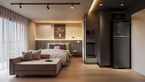 Studio no Meireles, Fortaleza: 1 dormitório, 1 suíte e 1 banheiro. Ideal para morar ou investir.