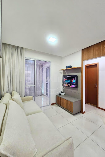 Apartamento todo montado e climatizado distante poucos passos da Praia de Itaparica