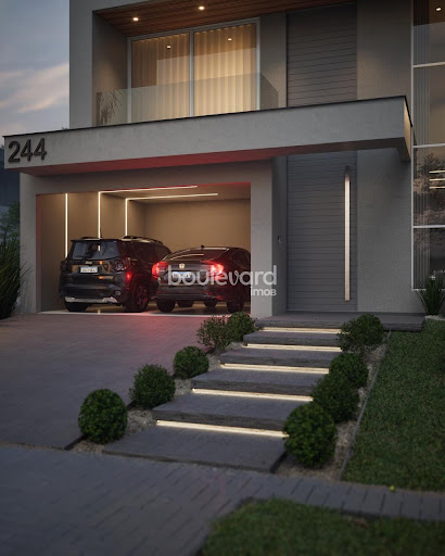 Casa Alto Padrão de 3 Dormitórios | 1 Suíte + 2 Demi-Suítes | Pedra Branca
