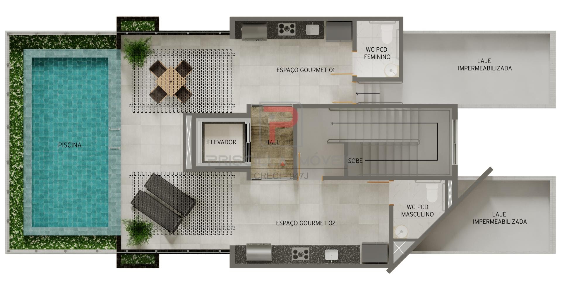 Apartamento à venda com 1 quarto, 1 banheiro e 29m² no Jardim Oceania, João Pessoa (PB) — foto 12 de 19