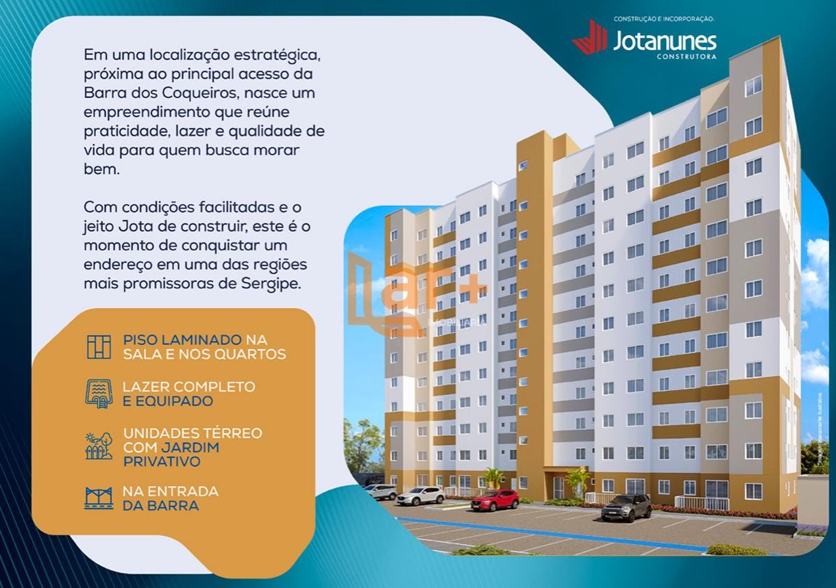 Apartamento à venda com 2 quartos, 1 banheiro, 1 vaga e 52m² no Rio das Canas, Barra dos Coqueiros (SE) — foto 3 de 30
