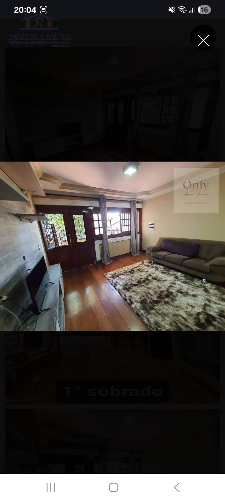 Sala, dois ambientes