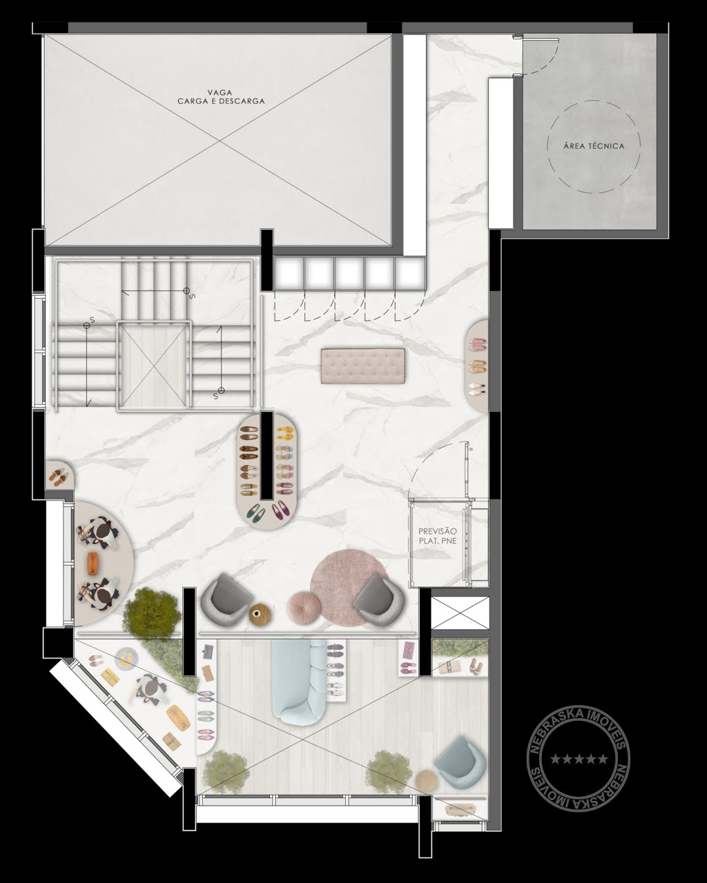 Planta 02 - 179m² - loja