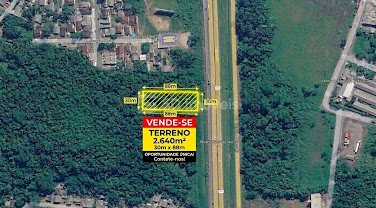 TerrenoComercial/Industrial, 2640m² - Vila Trevo - Garuva,SC