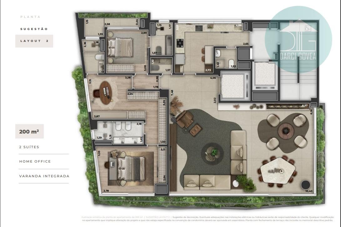 Apartamento à venda com 3 quartos, 3 suítes, 3 vagas e 200m² no Itaim Bibi, São Paulo (SP) — foto 3 de 30
