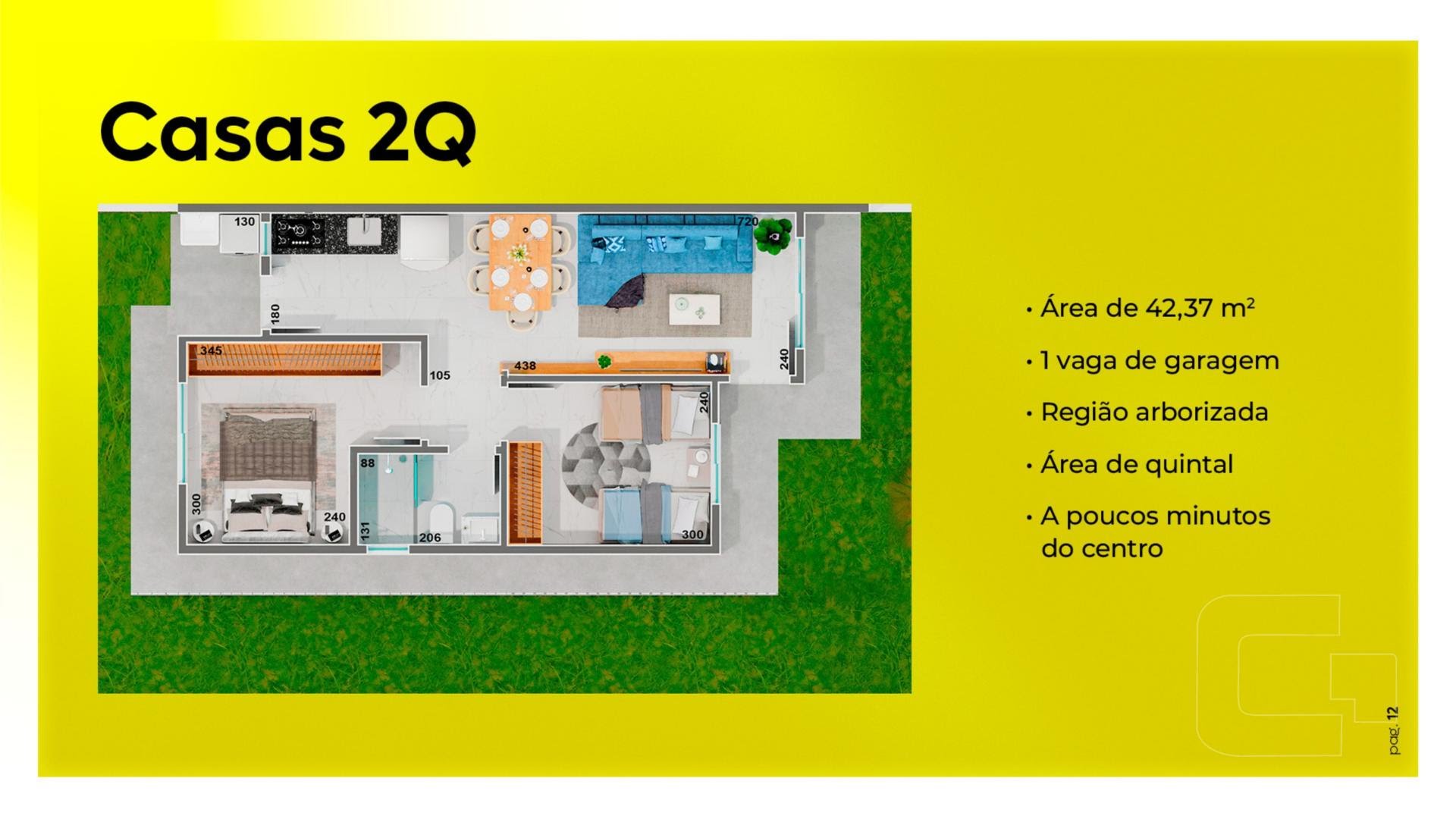 Casa à venda com 2 quartos, 1 banheiro, 1 vaga e 42m² no Parque da Raposa, Apucarana (PR) — foto 2 de 8
