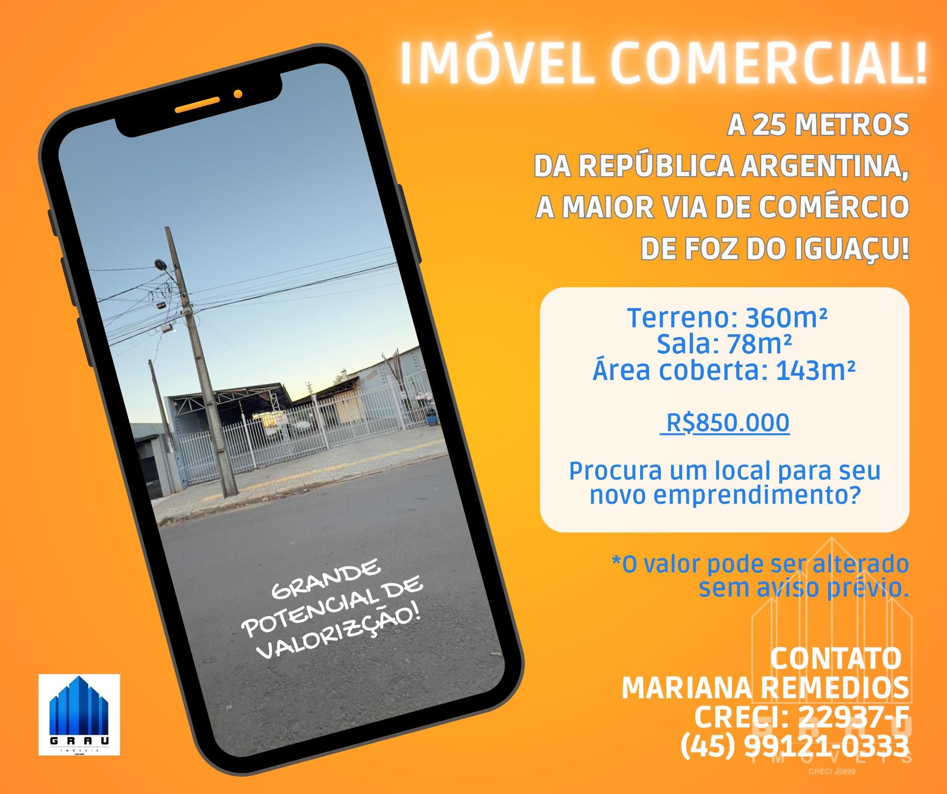 Imóvel Comercial no Conjunto Libra  -  Foz do Iguaçu